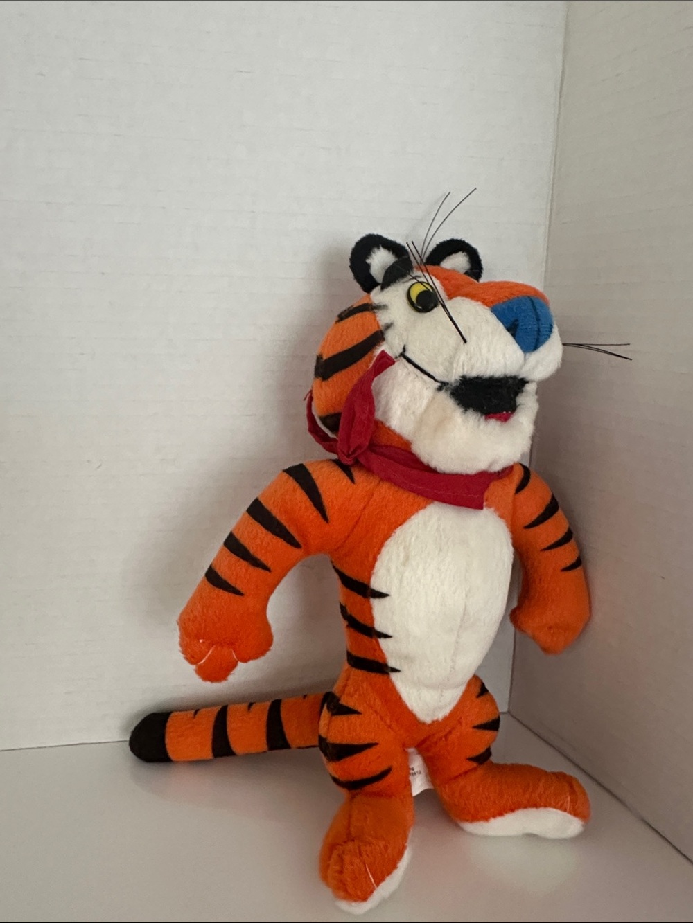 Kellogg Tony the Tiger Plush Toy with Red Scarf